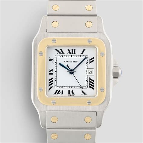 cartier santos gold chrono24